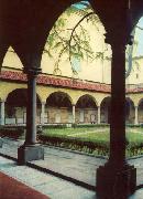 ANGELICO  Fra View of the Convent of San Marco Germany oil painting artist